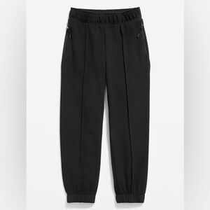 Old Navy High-Waisted Dynamic Fleece Zip-Pocket Jogger Sweatpant Girls Small